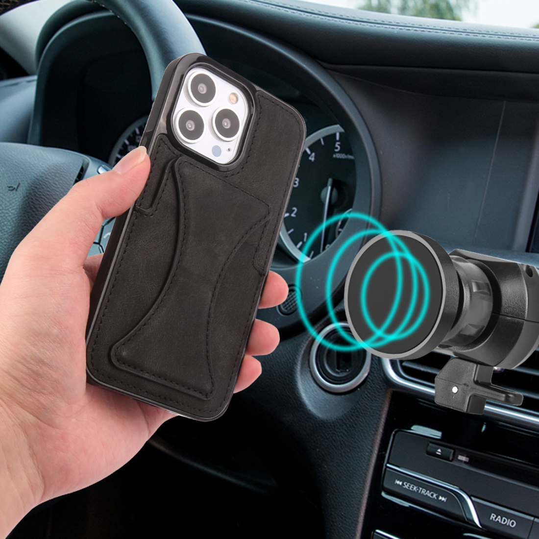 Kartenetui und Ständer