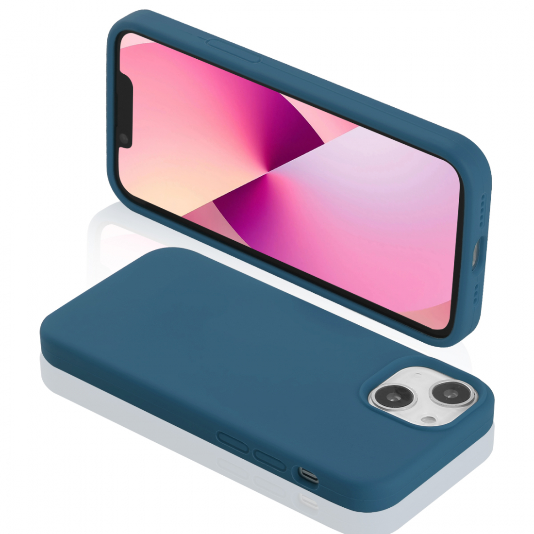 Coque Pour Iphone 13 Rigide En Silicone