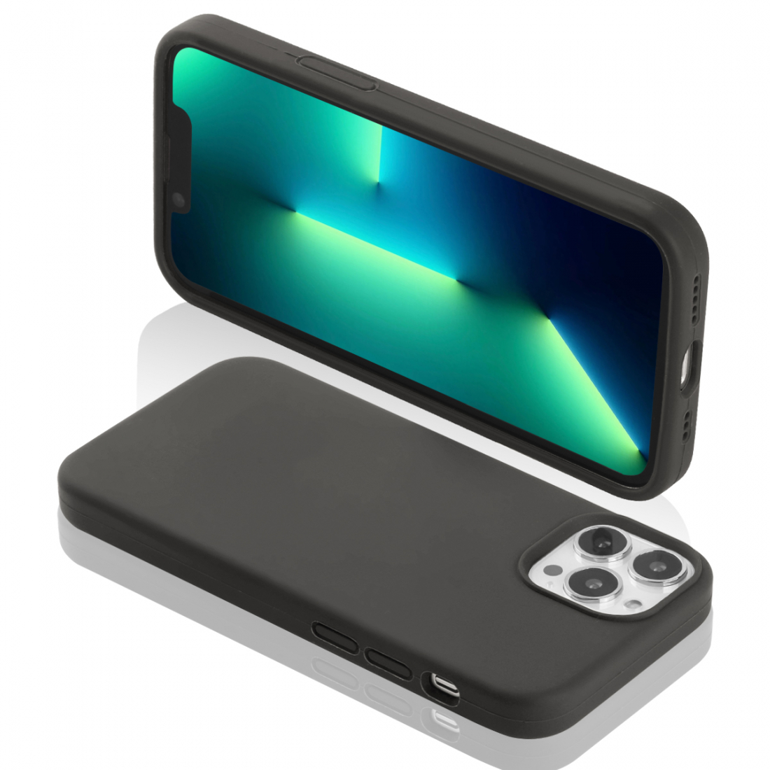 Coque Pour Iphone 13Pro Rigide En Silicone