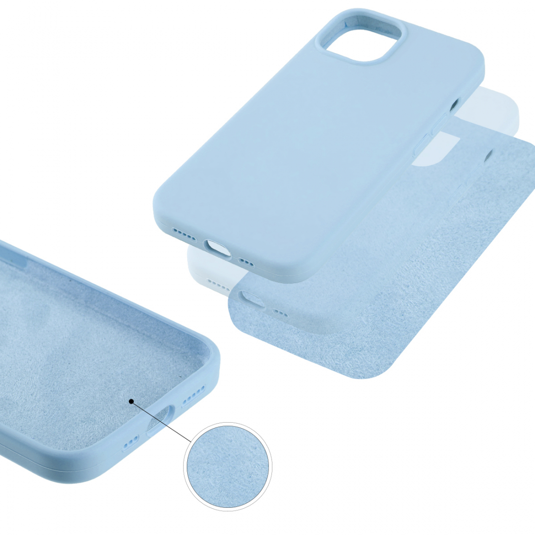 Coque Pour Iphone 13Pro Rigide En Silicone