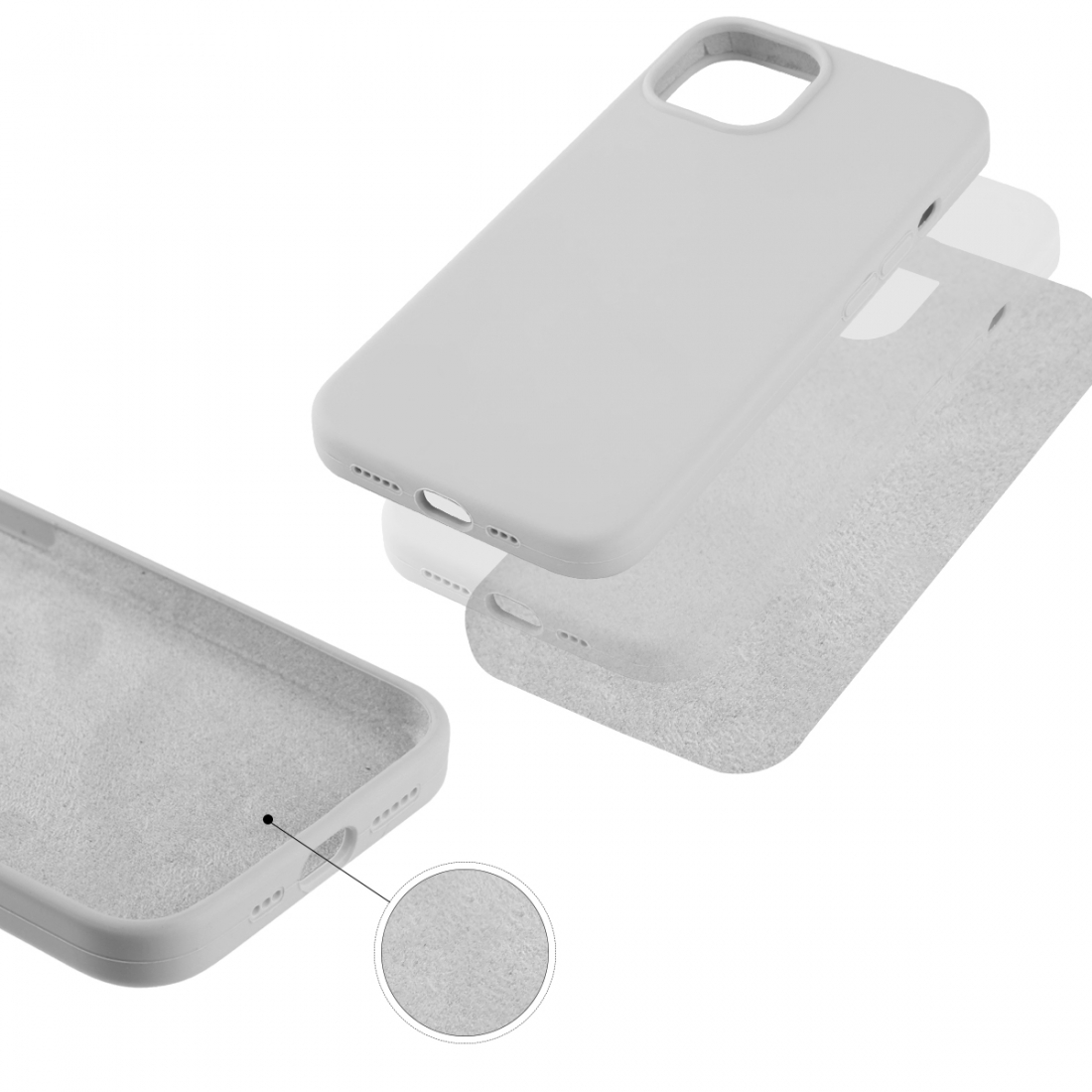 Coque Pour Iphone 13Pro Rigide En Silicone