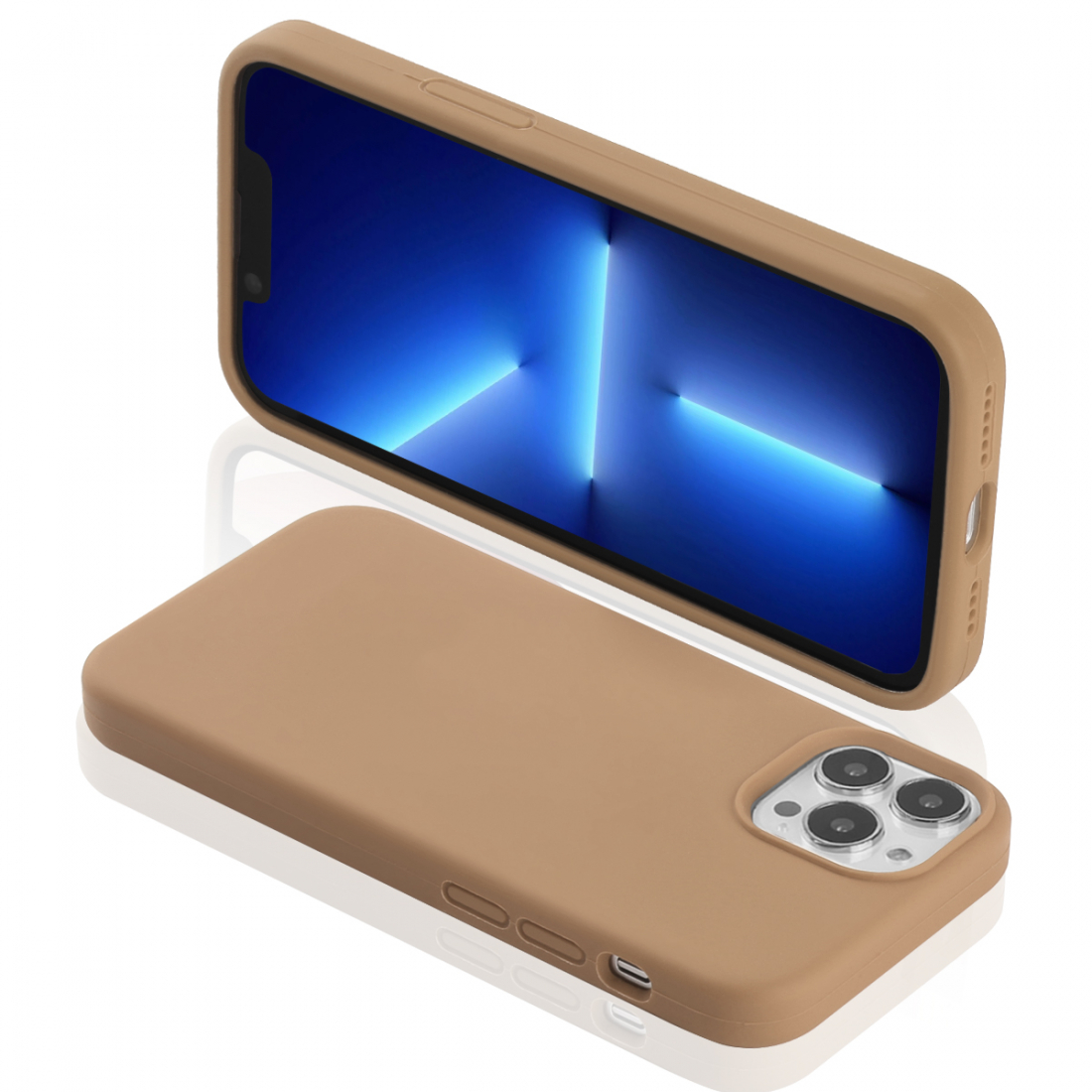 Coque Pour Iphone 13 Pro Max Rigide En Silicone