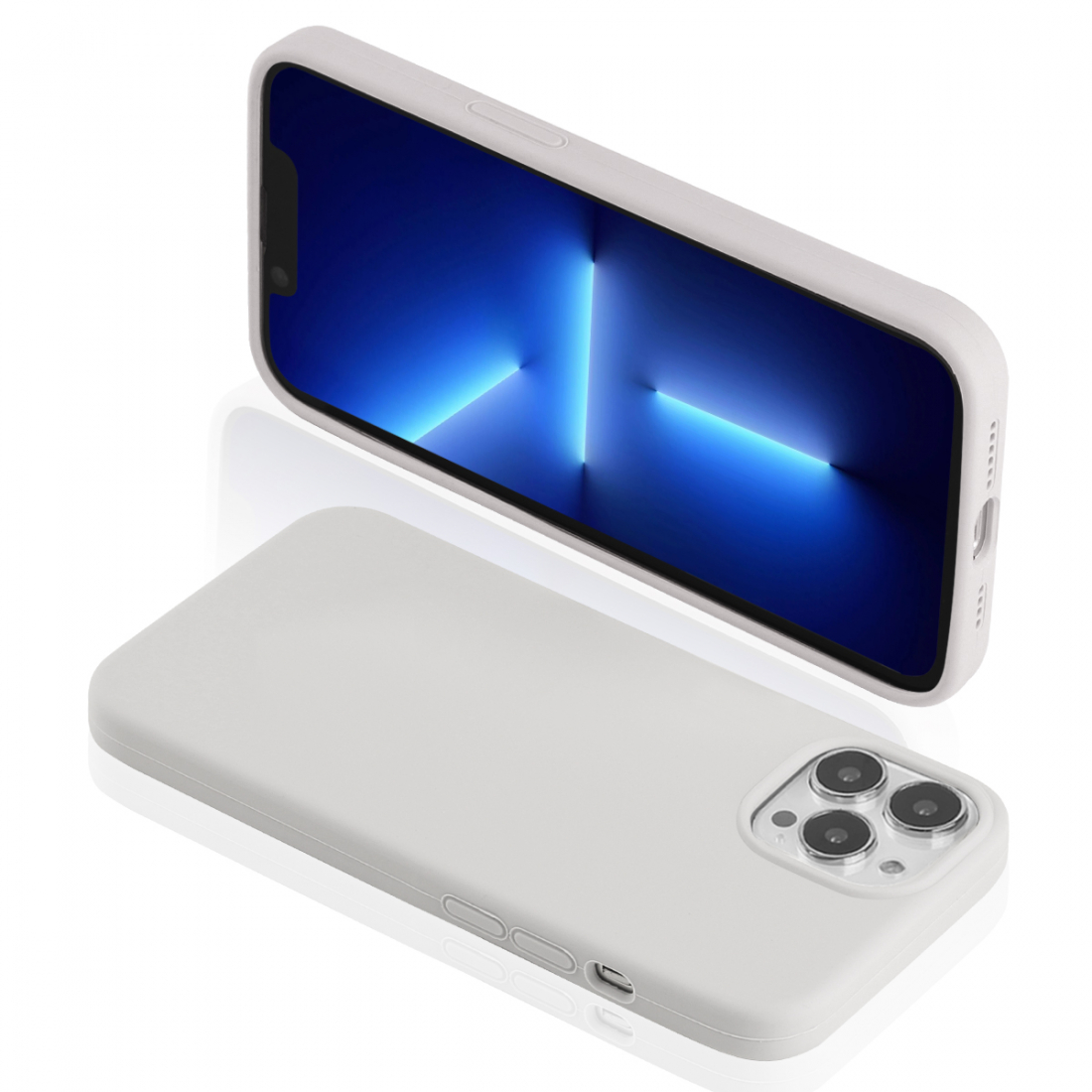 Coque Pour Iphone 13 Pro Max Rigide En Silicone