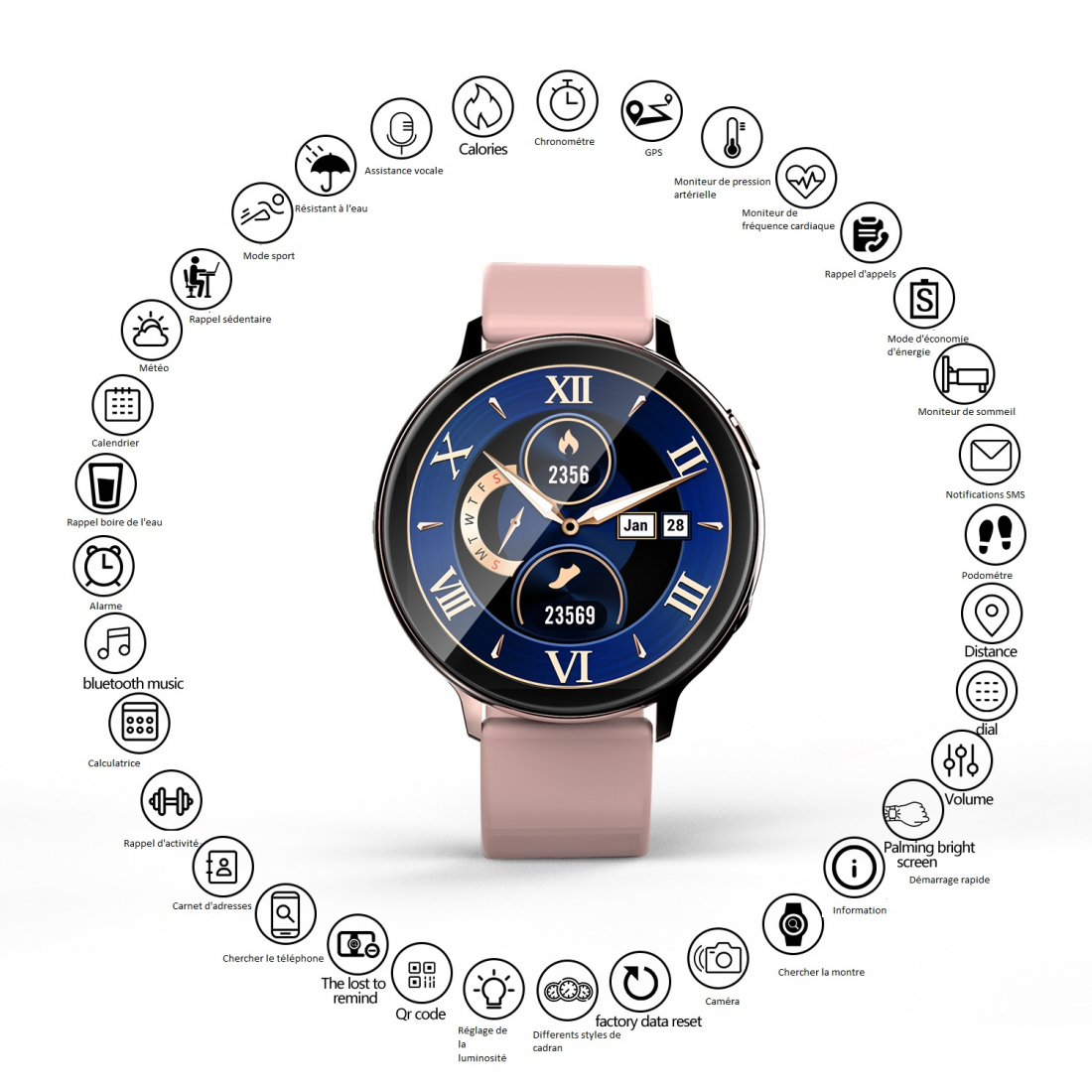 Multifunktionale Smartwatch