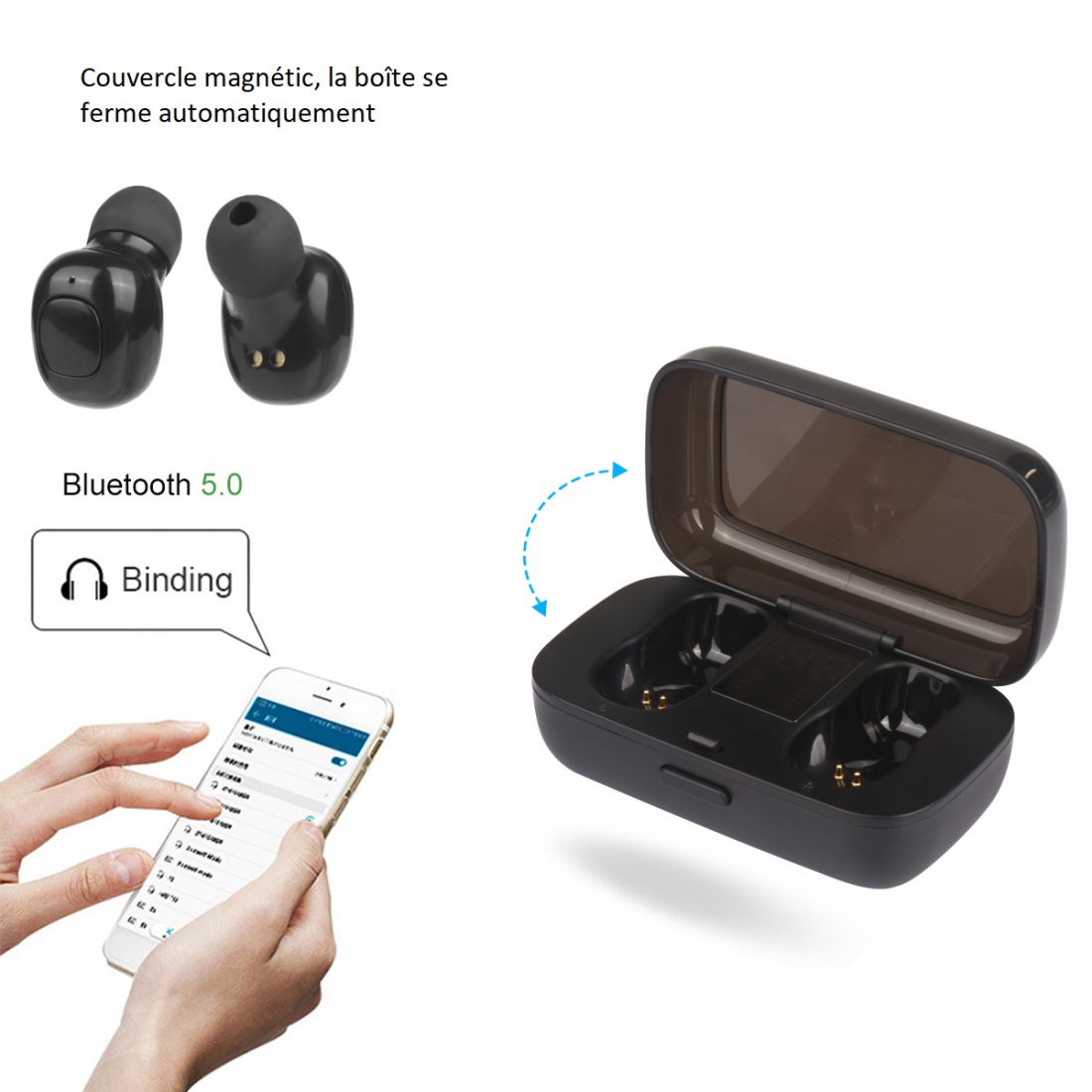 Ecouteurs Bluetooth Avec Reduction De Bruit