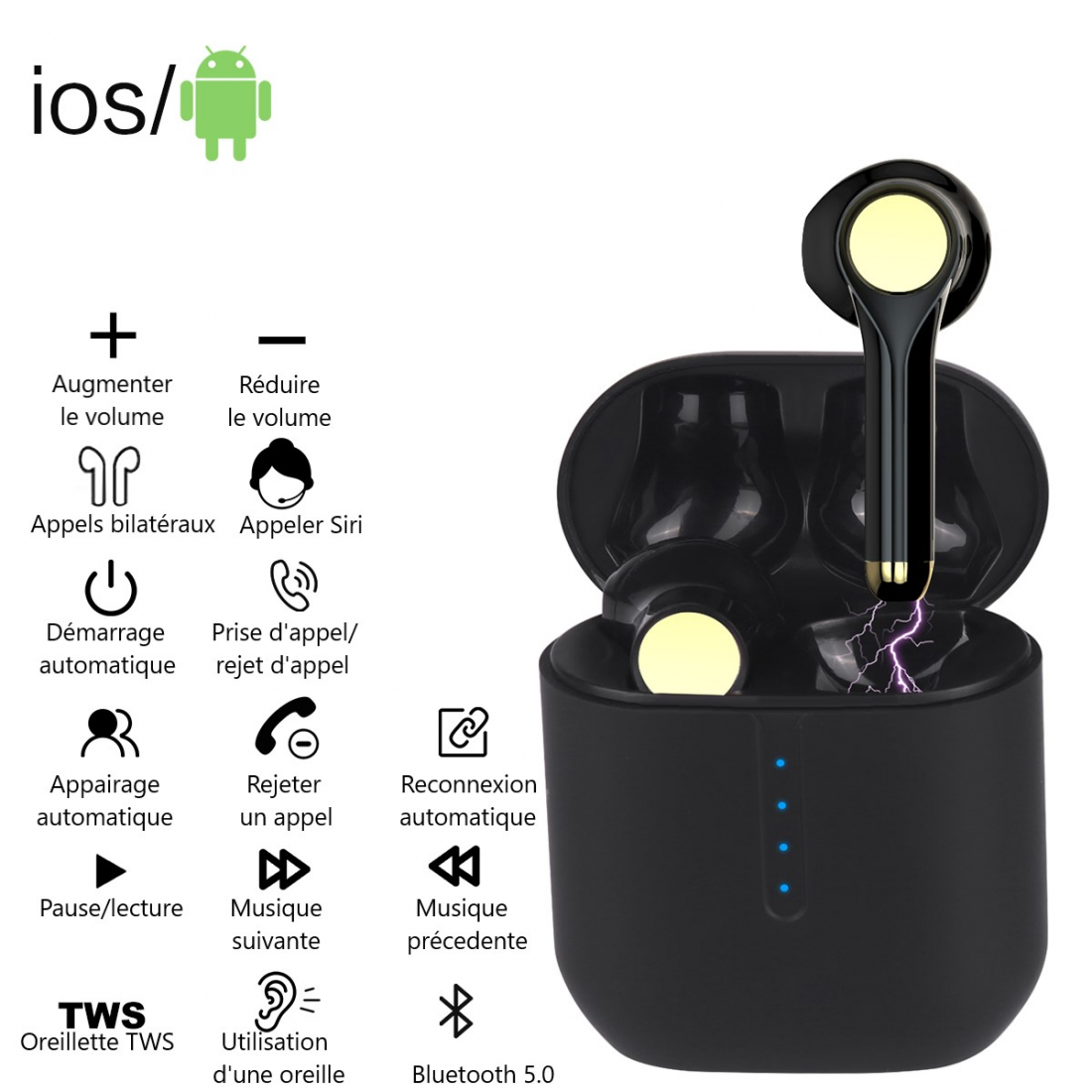 Kabellose Bluetooth-Kopfhörer