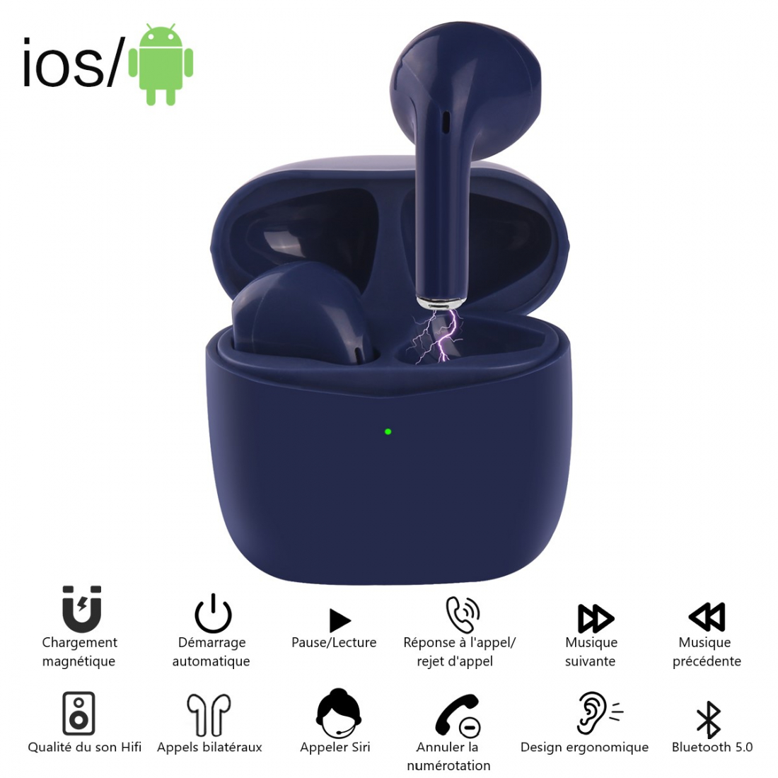 Kabellose Bluetooth-Kopfhörer