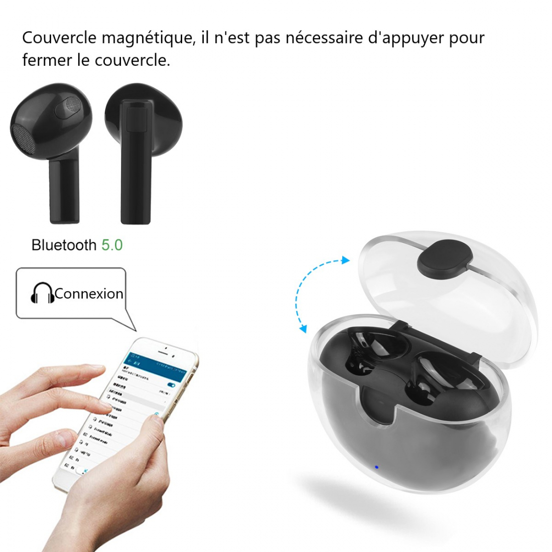 Ecouteurs Bluetooth Avec Reduction De Bruit