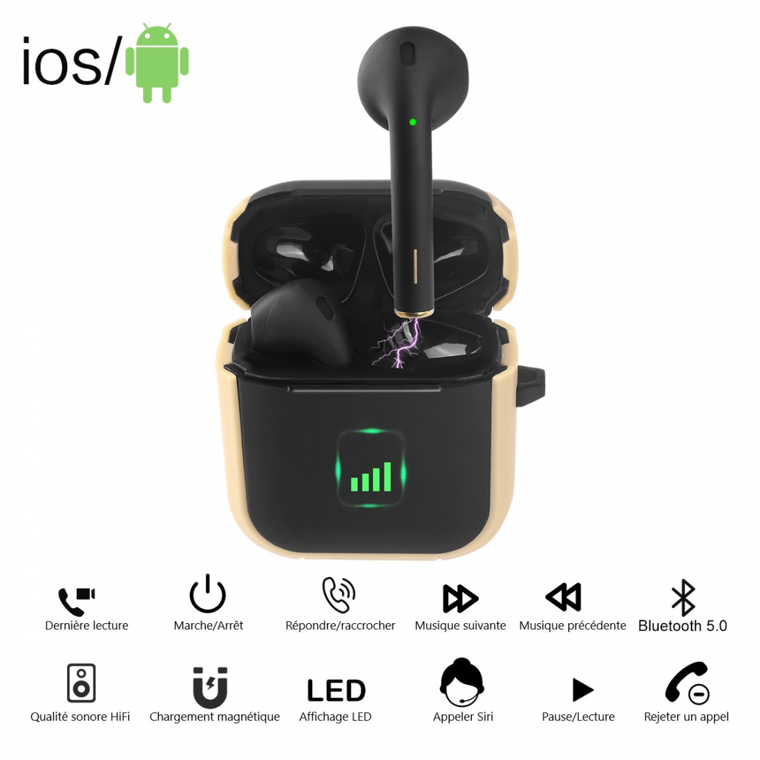 Kabellose Bluetooth-Kopfhörer