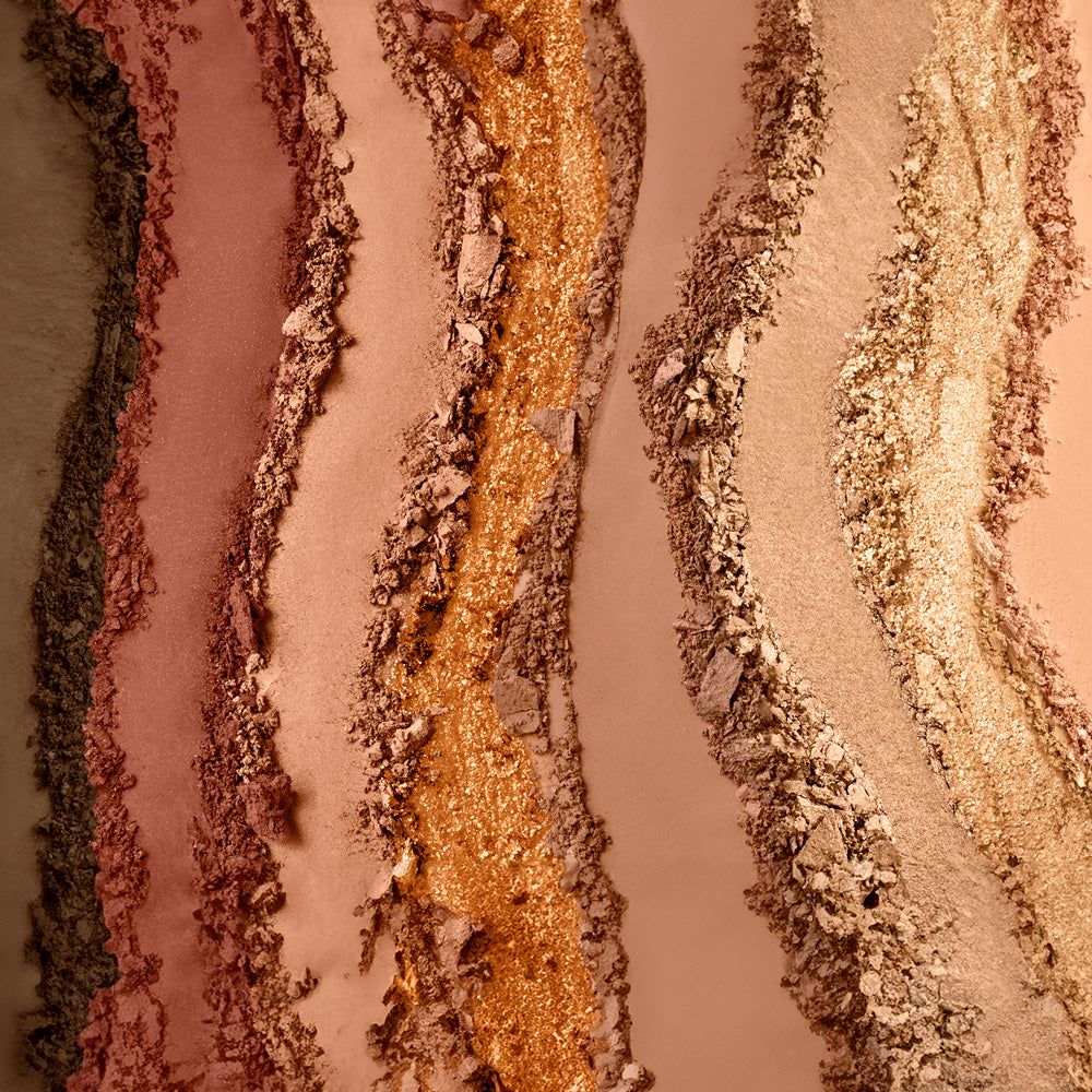 Palette de fards à paupières 'Volume Glamour Soirs de Paris' - 01 Gold Glamour