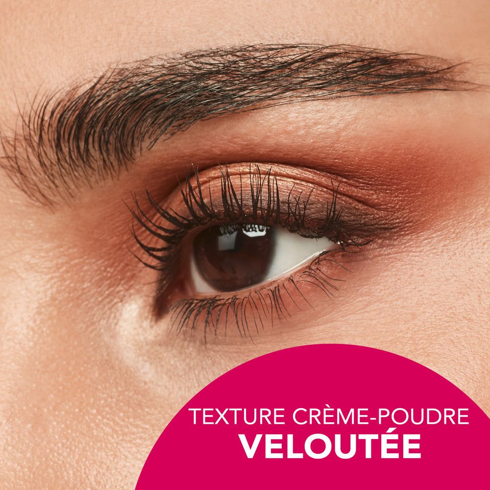 Palette de fards à paupières 'Volume Glamour Soirs de Paris' - 01 Gold Glamour