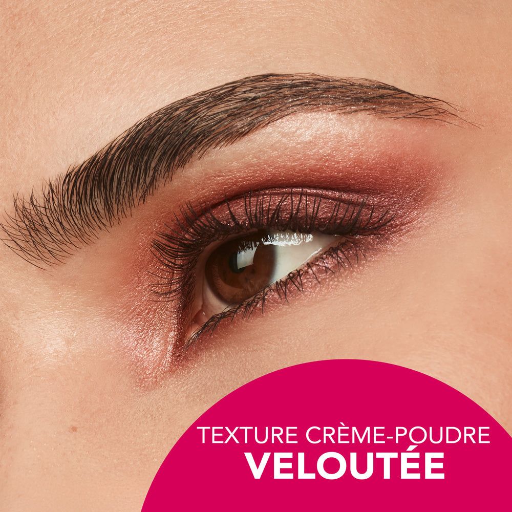 Palette de fards à paupières 'Volume Glamour Soirs de Paris' - 03 Cherry Glamour