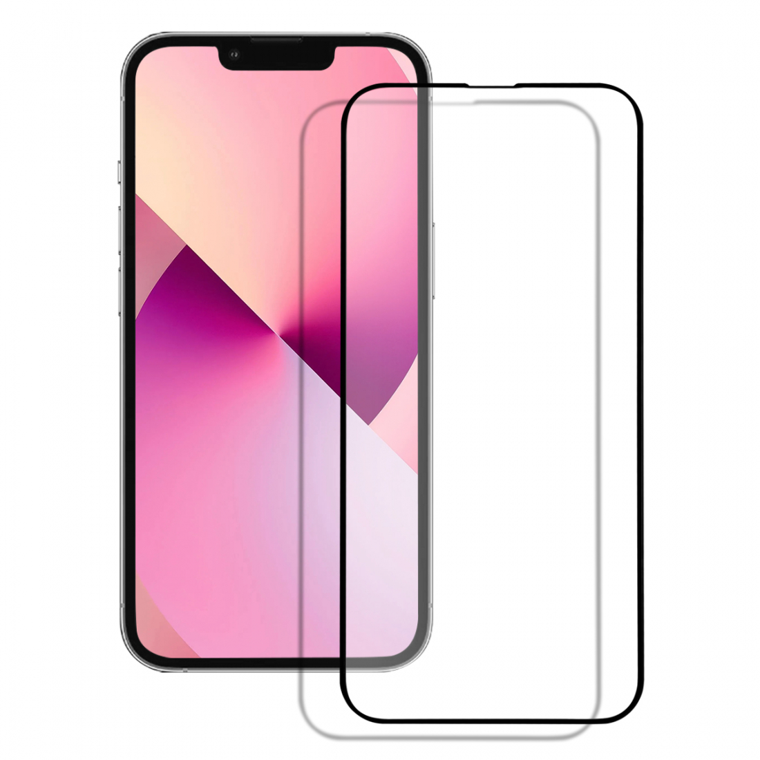 Verre De Protection 5D Avec Bord Noir