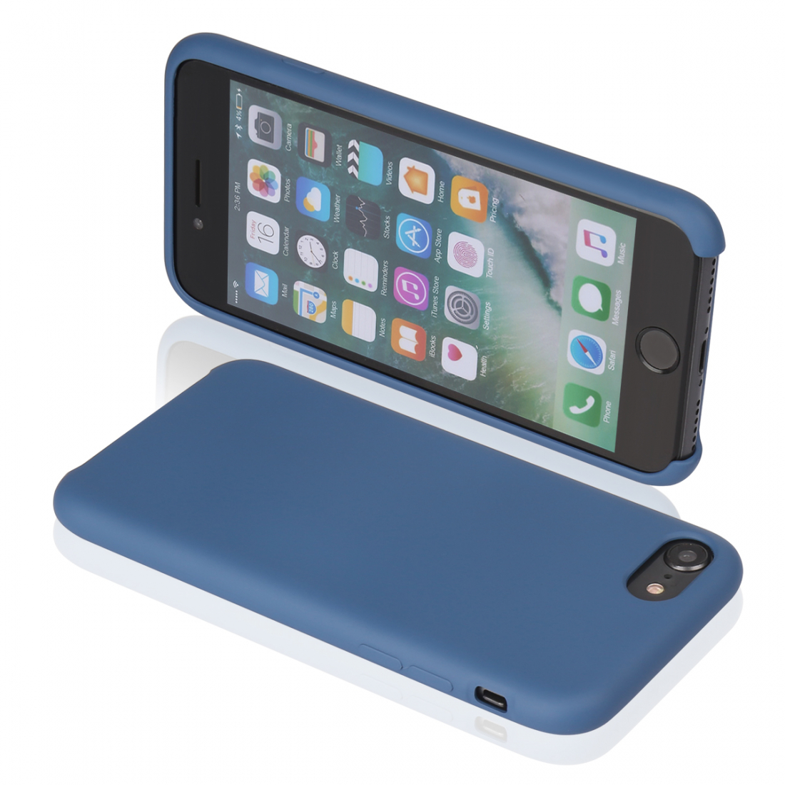Coque Pour Iphone 7/8 Rigide En Silicone
