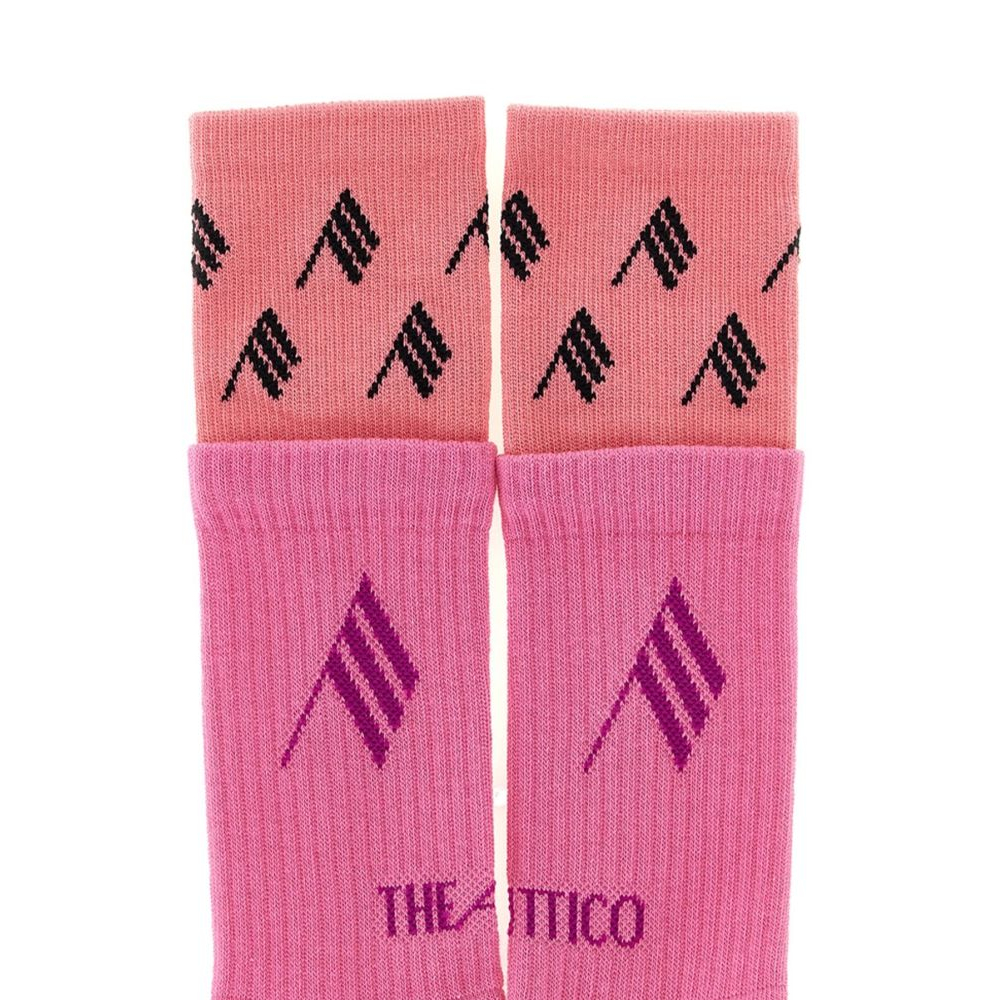 Chausettes 'Double Layer Logo' pour Femmes