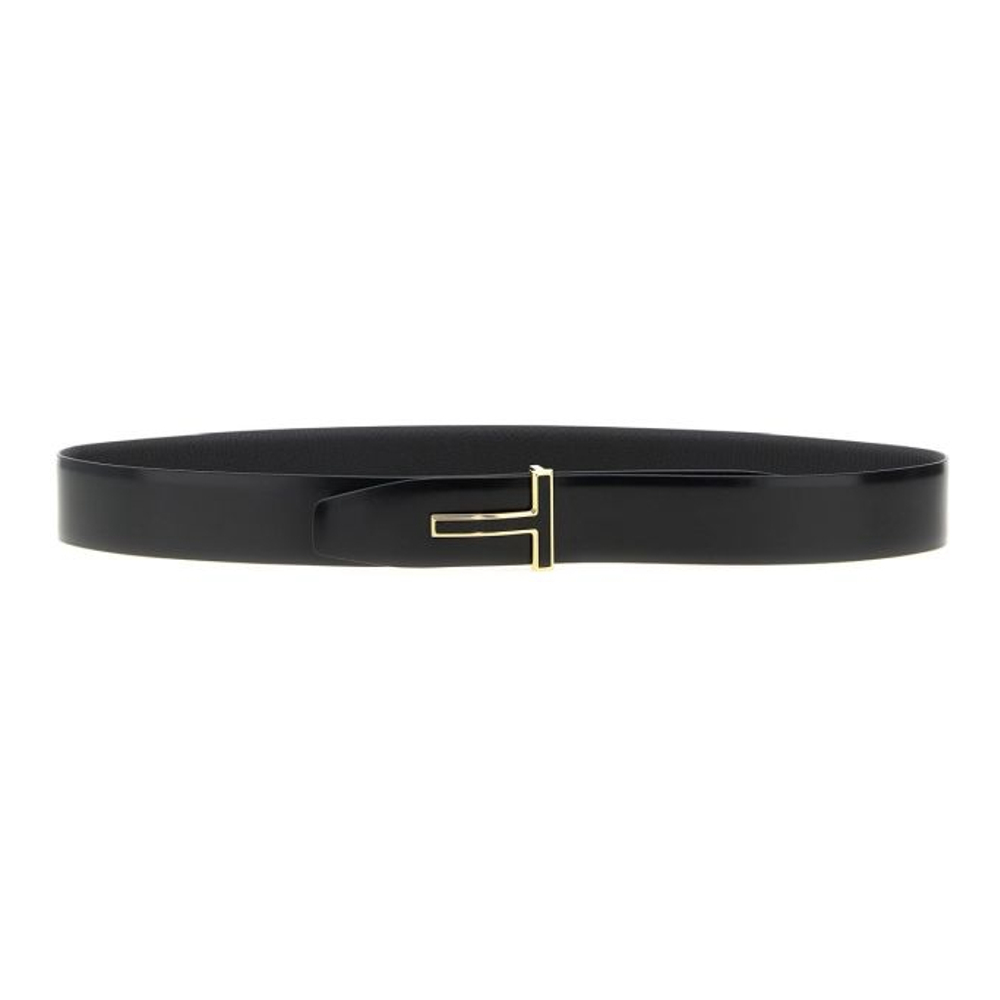 Ceinture 'Logo Buckle Reversible' pour Hommes