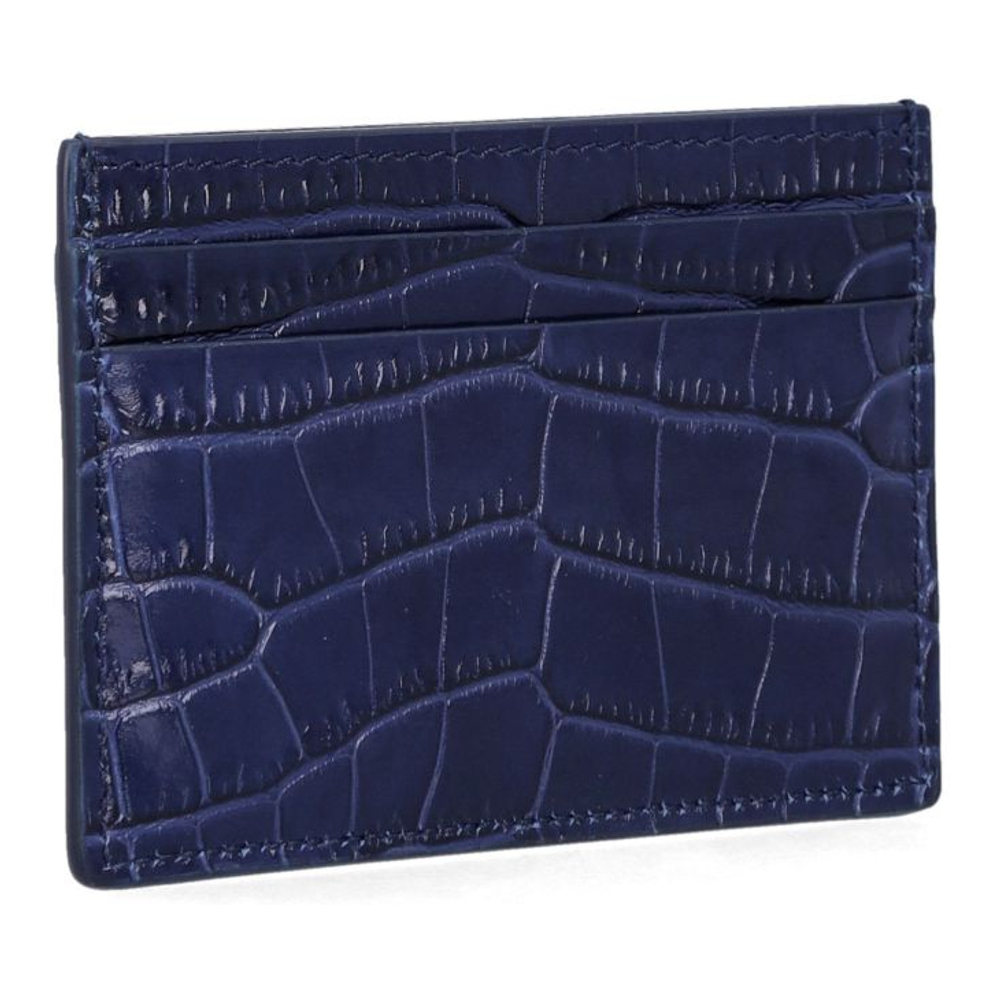 Porte-carte 'Croco Embossed' pour Hommes