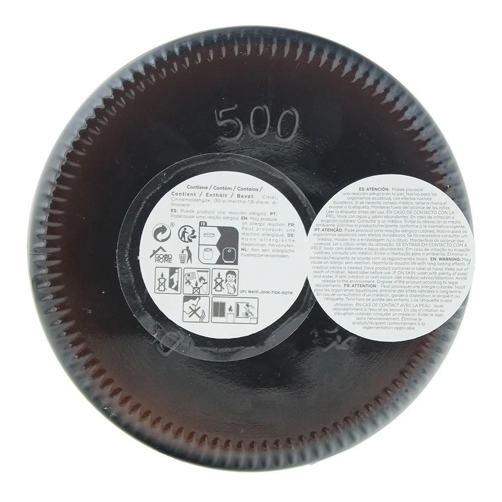 'Bright Orange & Cinnamon' Scented Candle - 360 g