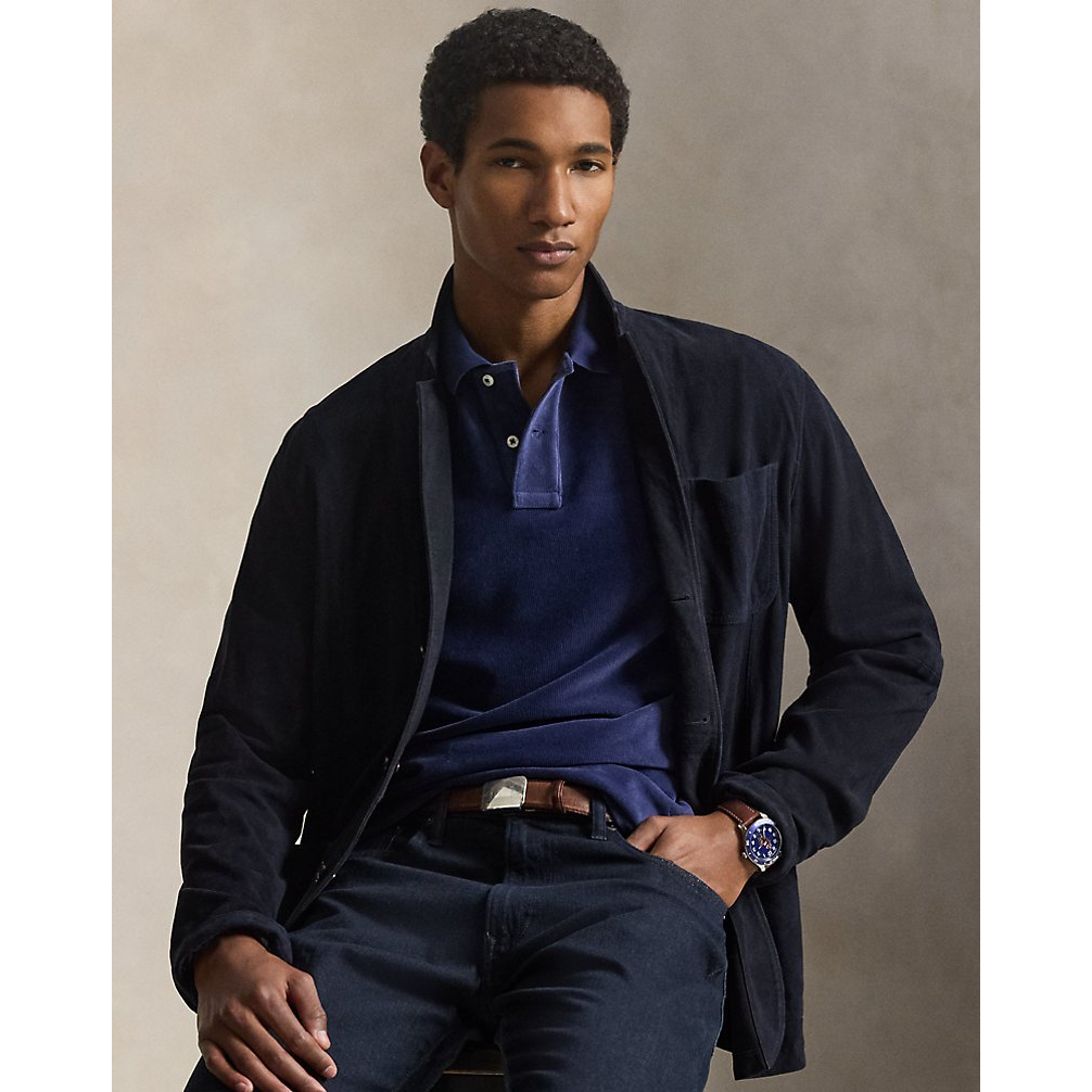 Men's 'Classic Fit Knit Corduroy Polo Shirt'