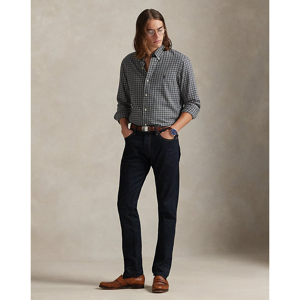 'Classic Fit Plaid Twill Shirt' pour Hommes