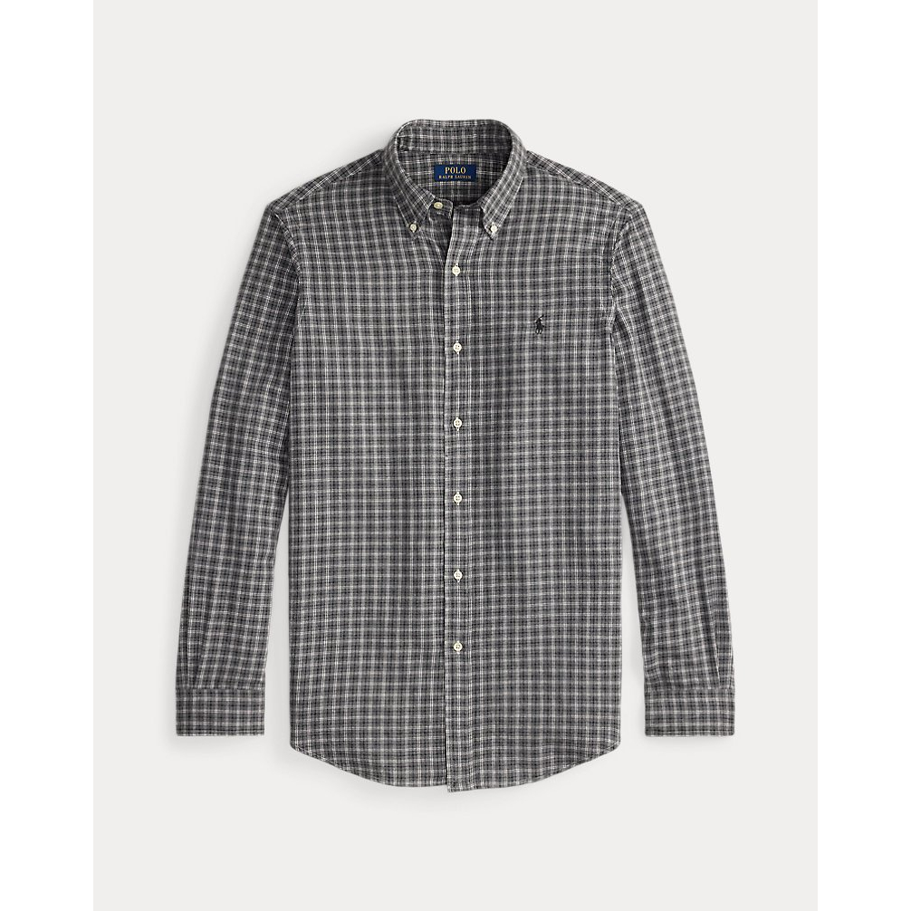'Classic Fit Plaid Twill Shirt' pour Hommes