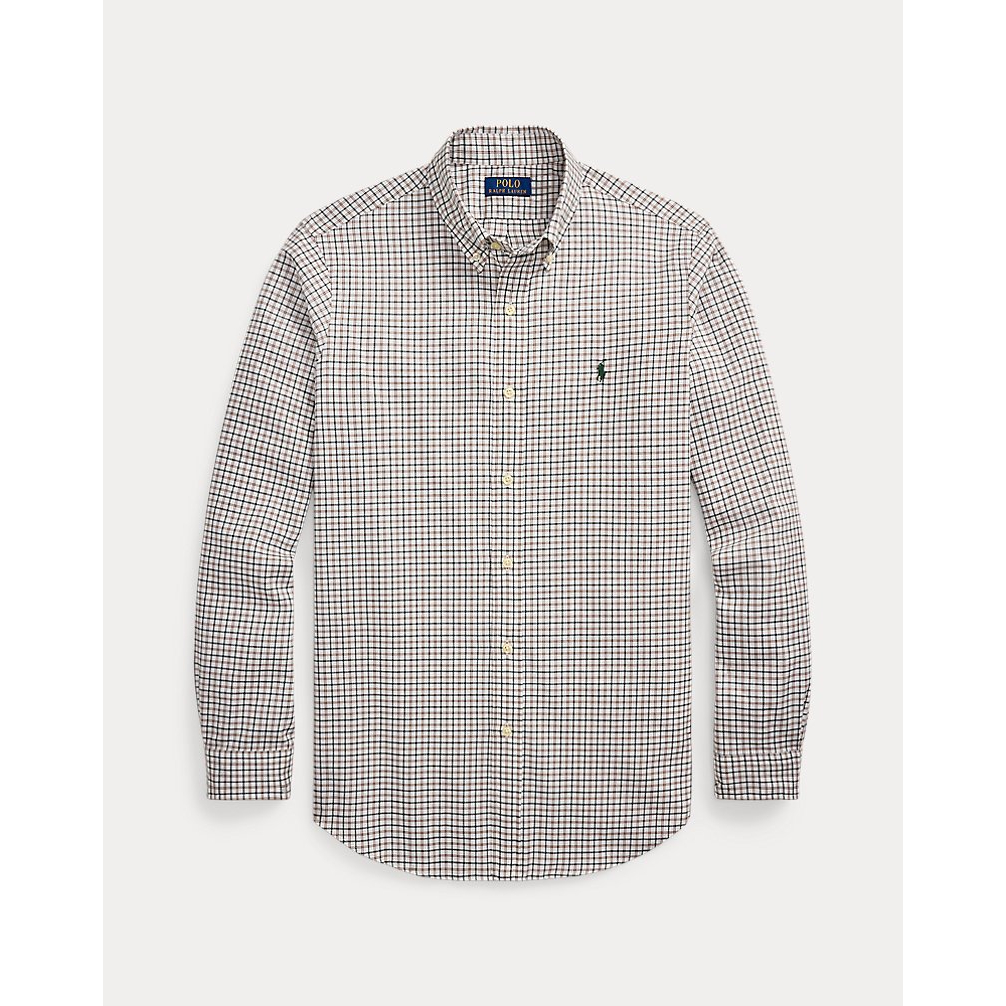 'Classic Fit Plaid Twill Shirt' pour Hommes