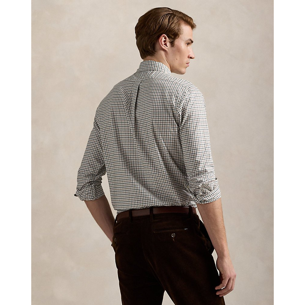 'Classic Fit Plaid Twill Shirt' pour Hommes