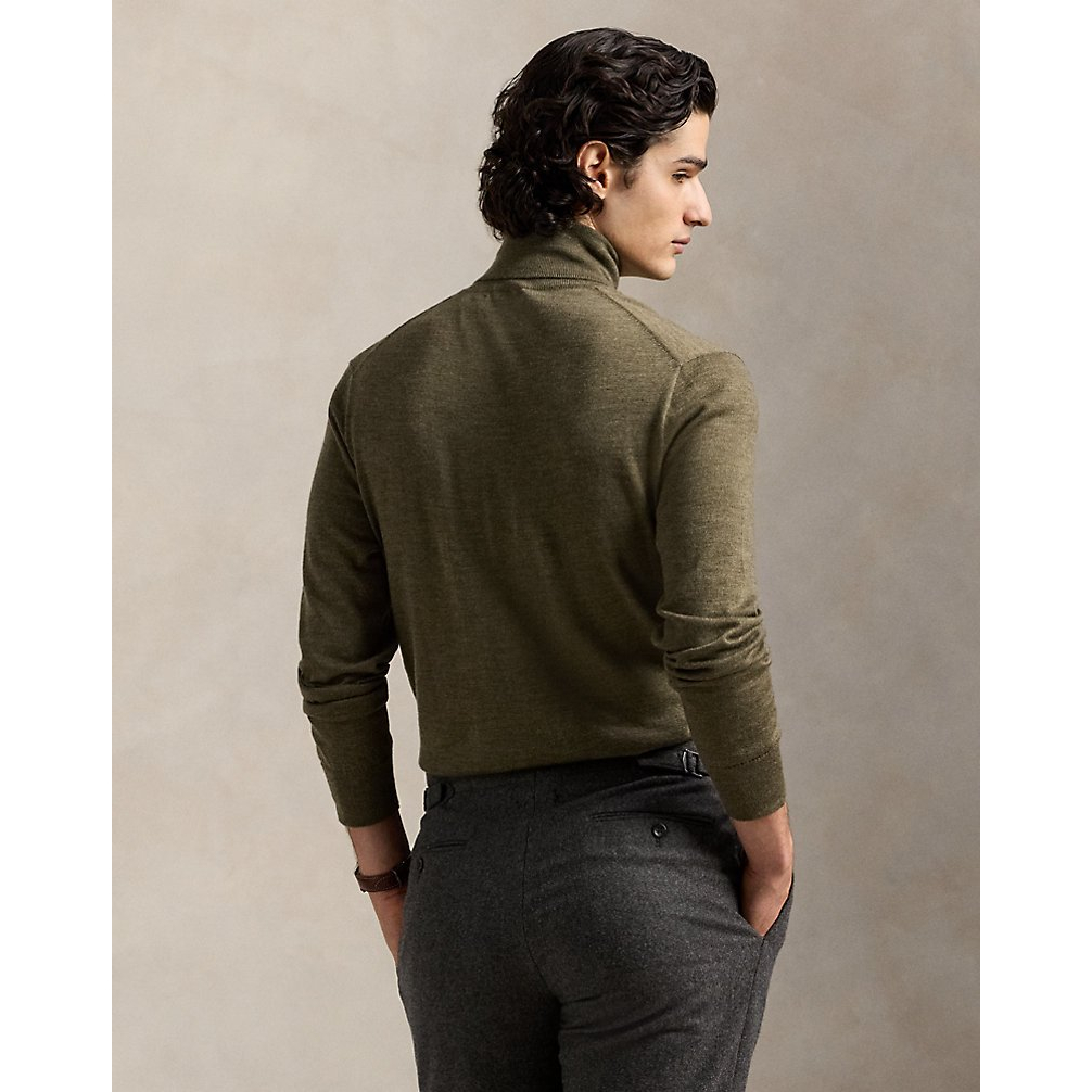 'Washable Wool Turtleneck Sweater' pour Hommes