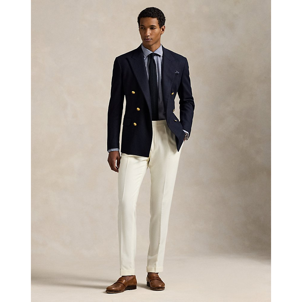 'Classic Fit Plaid Stretch Poplin Shirt' pour Hommes