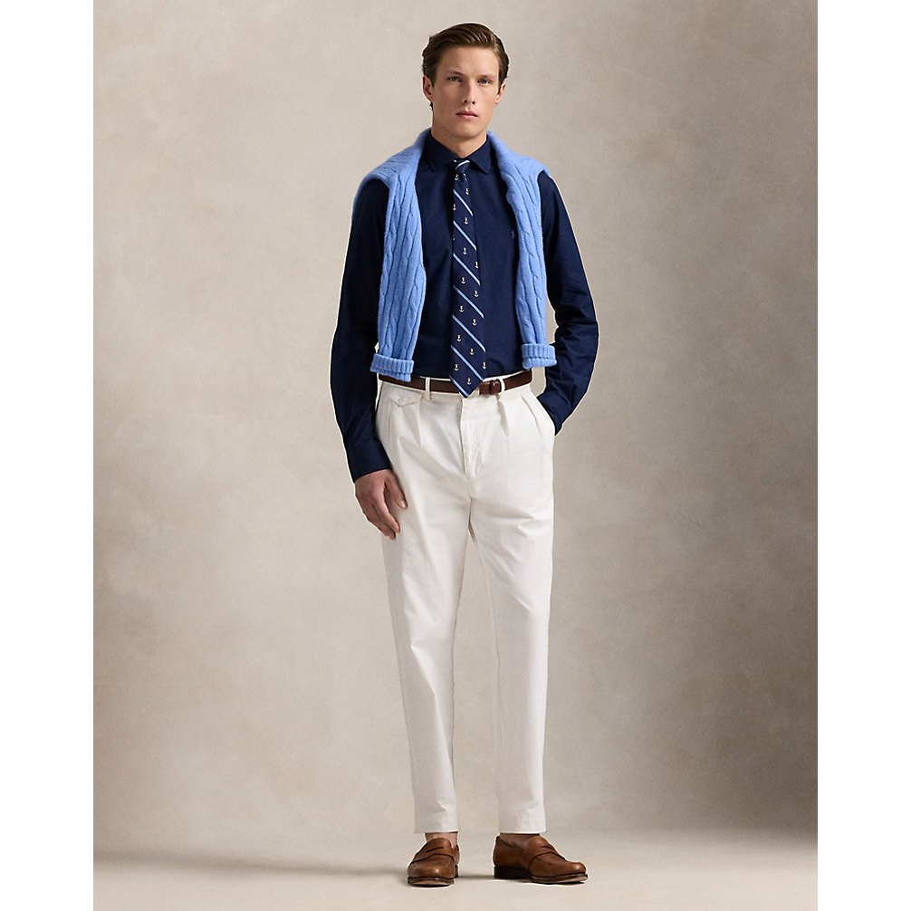 'Classic Fit Stretch Poplin Shirt' pour Hommes