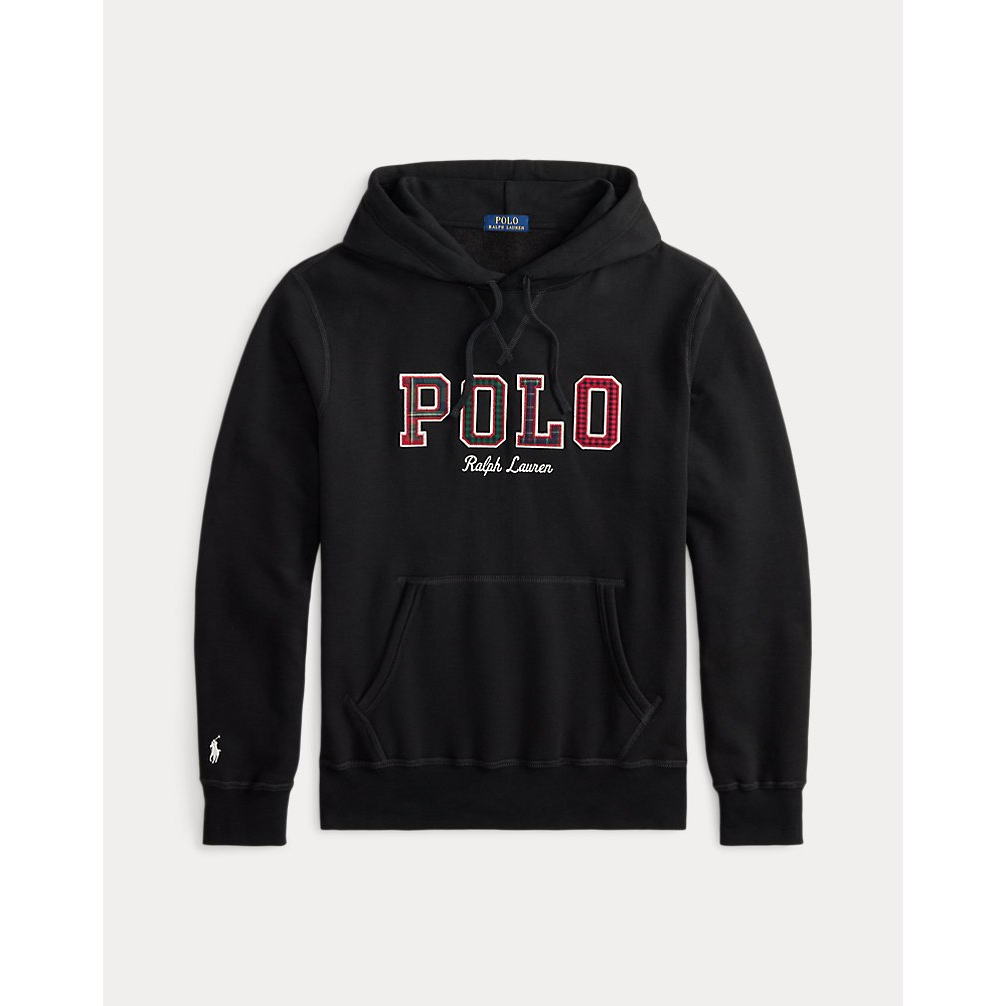 Men's 'The RL Fleece Plaid-Logo Hoodie'