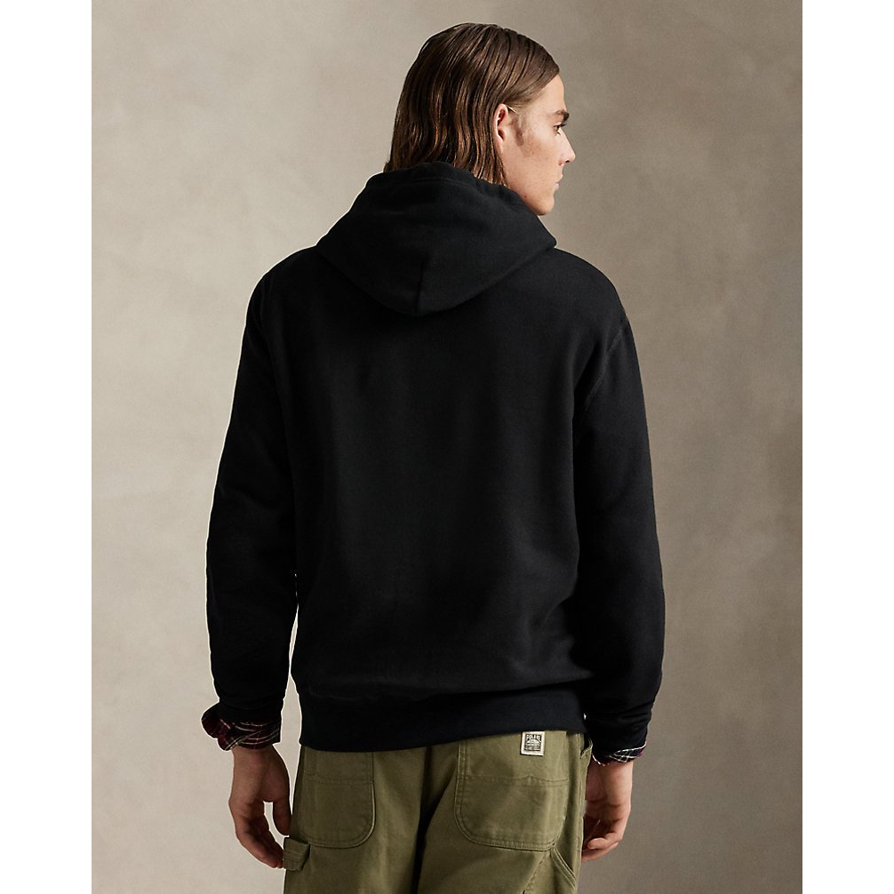 Men's 'The RL Fleece Plaid-Logo Hoodie'