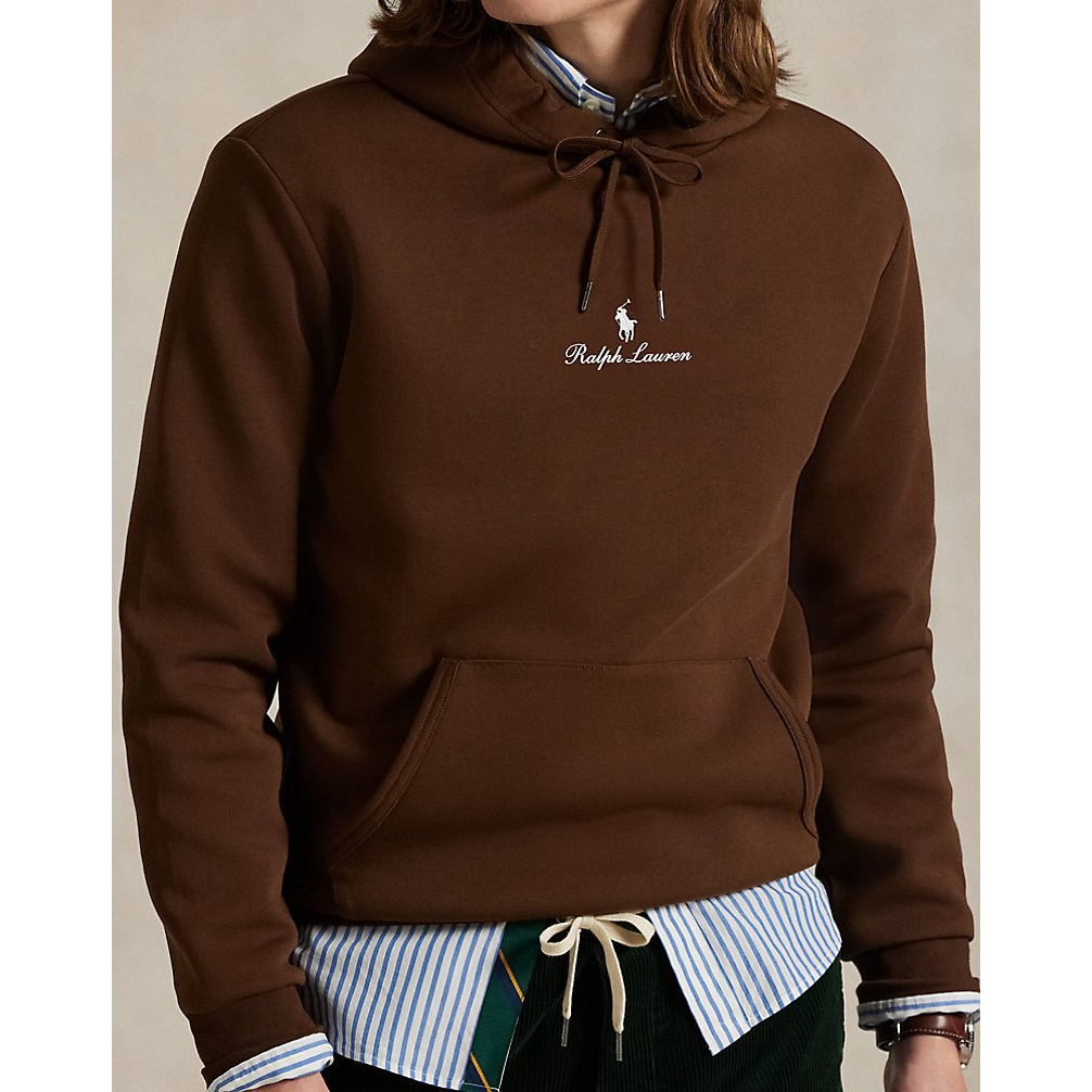 'Logo Double-Knit Hoodie' pour Hommes