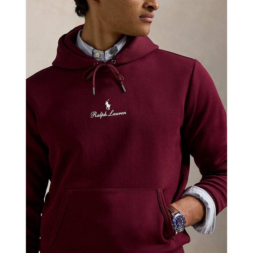 'Logo Double-Knit Hoodie' pour Hommes