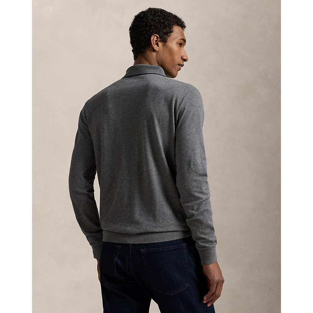 'Textured Jersey Polo Shirt' pour Hommes