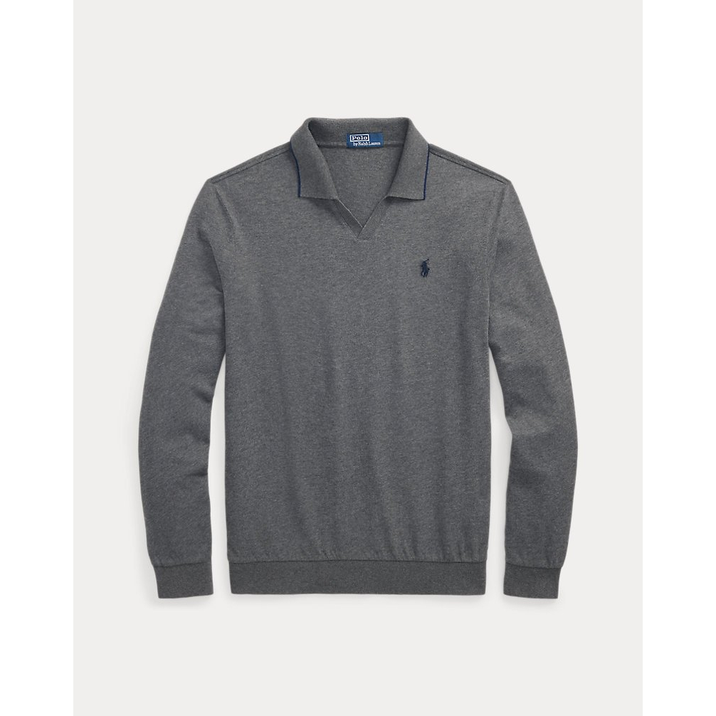 'Textured Jersey Polo Shirt' pour Hommes