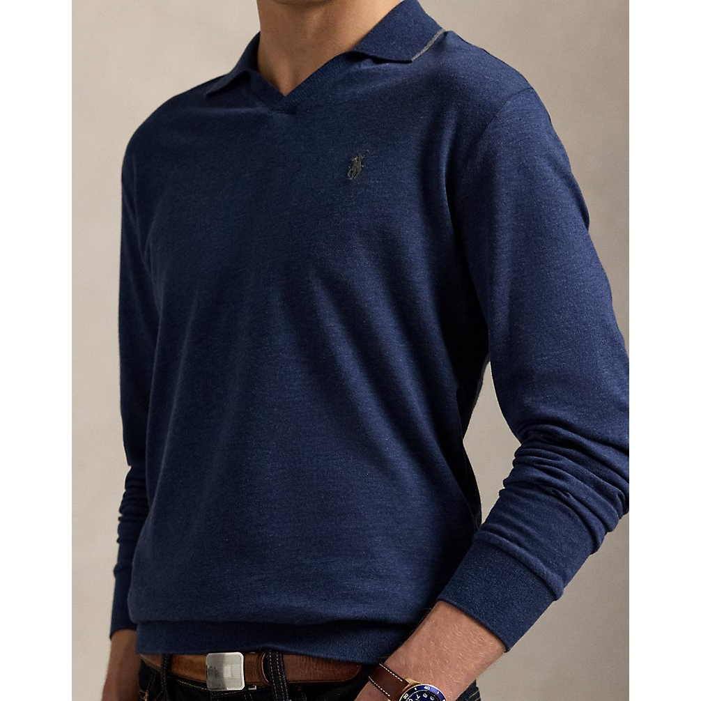 'Textured Jersey Polo Shirt' pour Hommes