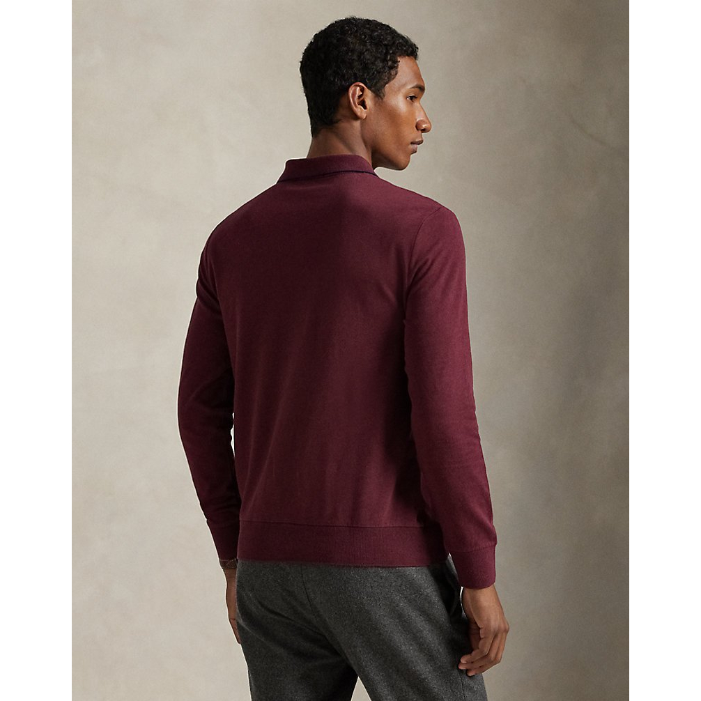 'Textured Jersey Polo Shirt' pour Hommes