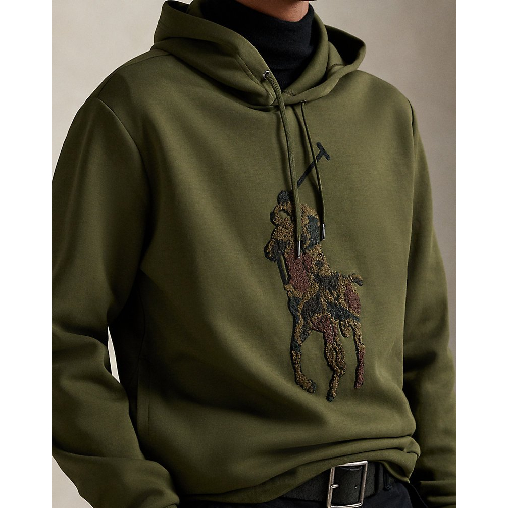 Men's 'Camo Big Pony Double-Knit Hoodie'