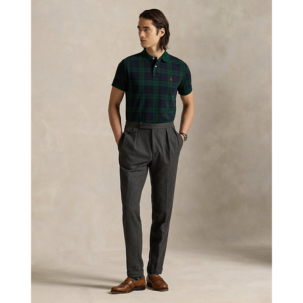 Men's 'Classic Fit Plaid Jacquard Polo Shirt'