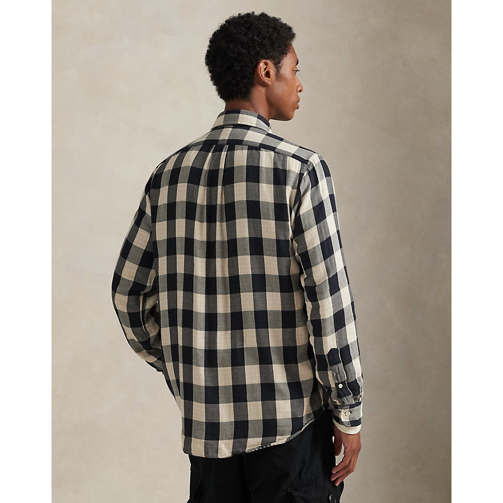 'Classic Fit Plaid Double-Faced Shirt' pour Hommes