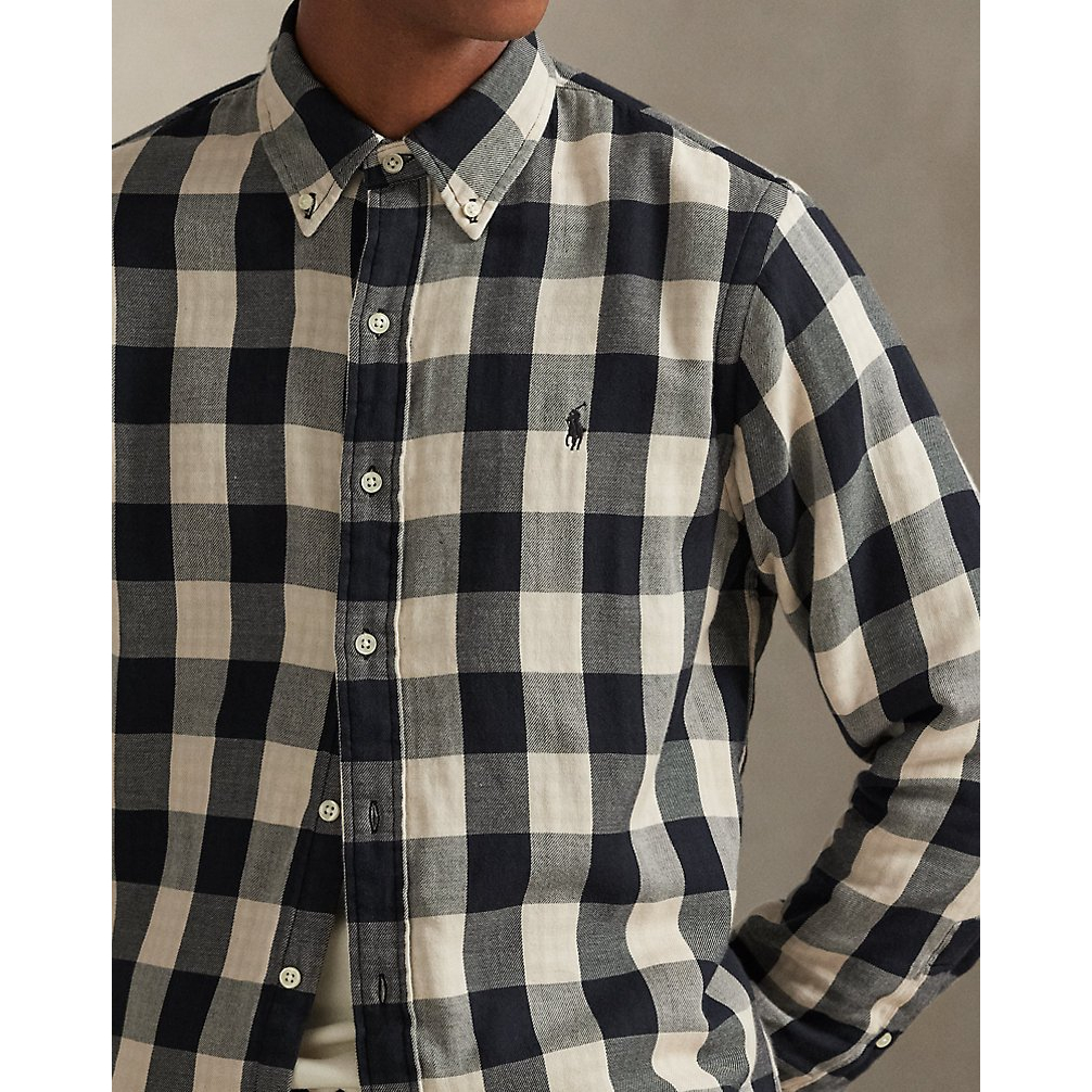'Classic Fit Plaid Double-Faced Shirt' pour Hommes