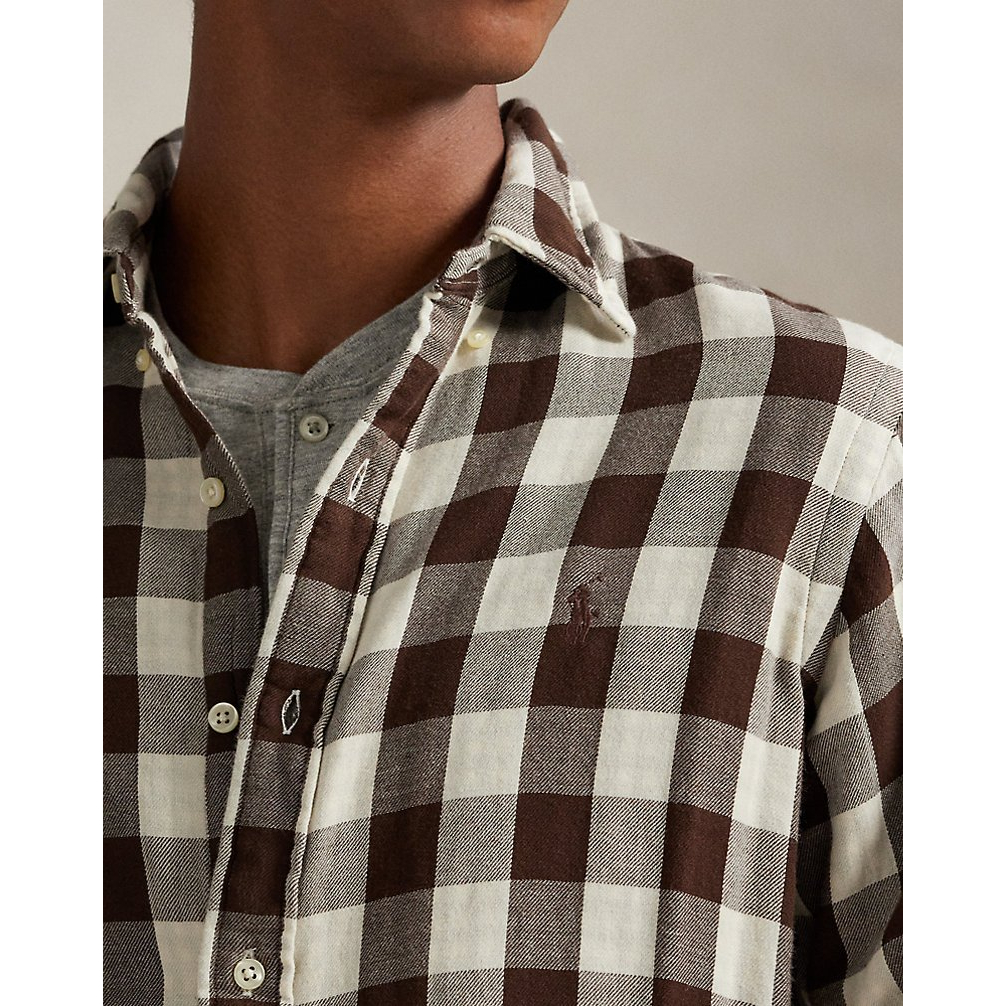 'Classic Fit Plaid Double-Faced Shirt' pour Hommes