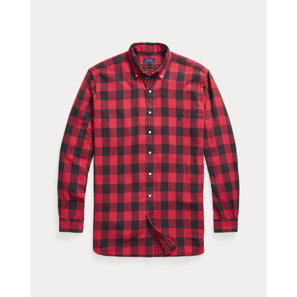 'Classic Fit Plaid Double-Faced Shirt' pour Hommes