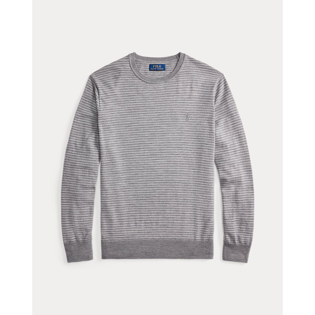 'Striped Washable Wool Sweater' pour Hommes