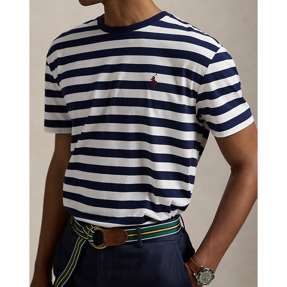 Men's 'Classic Fit Striped Jersey T-Shirt'
