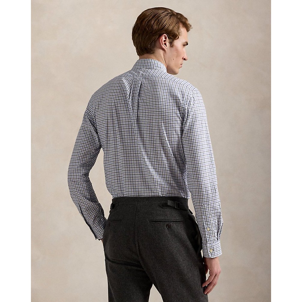 'Classic Fit Plaid Twill Shirt' pour Hommes