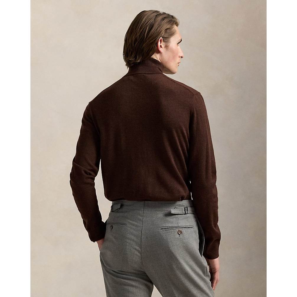'Washable Wool Turtleneck Sweater' pour Hommes