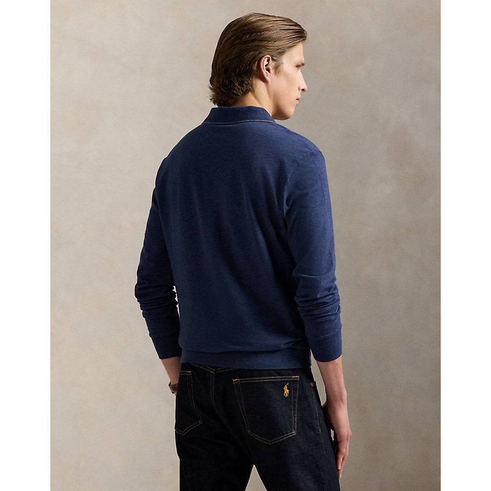 'Textured Jersey Polo Shirt' pour Hommes