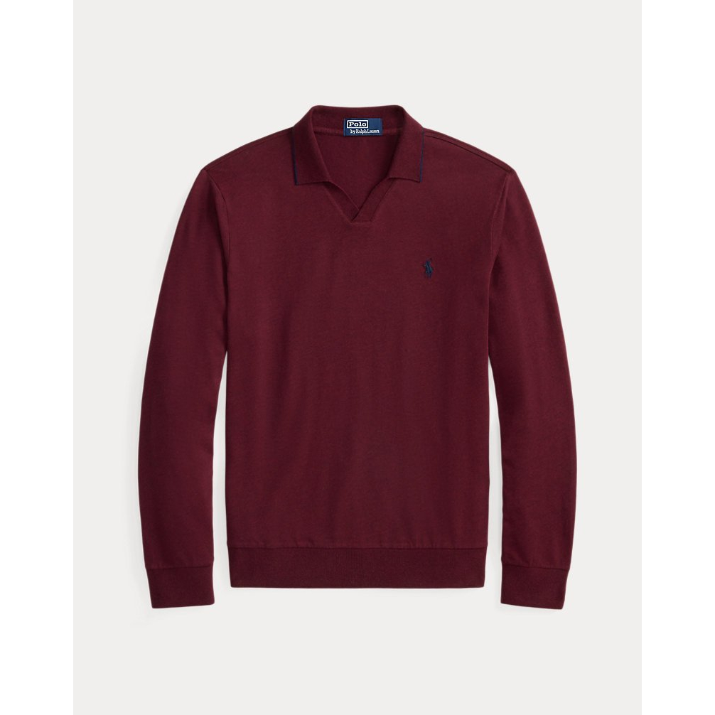 'Textured Jersey Polo Shirt' pour Hommes